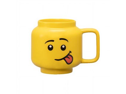 Žlutý keramický hrnek LEGO® Silly 530 ml