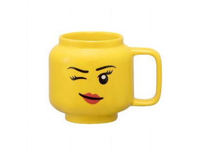 Žlutý keramický hrnek LEGO® Winky 530 ml