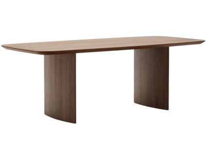 Ořechový jídelní stůl Kave Home Litto 240 x 100 cm