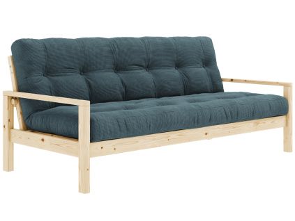 Manšestrová rozkládací pohovka Knob 205 cm