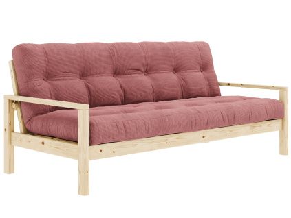 Manšestrová rozkládací pohovka Knob 205 cm