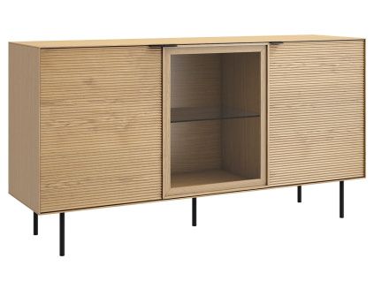 Dubová komoda Somcasa Tulsa 160 x 45 cm