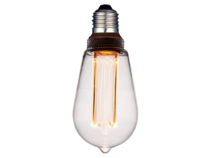 Čirá žárovka Halo Design COLORS Dim LED Drop E27 5W