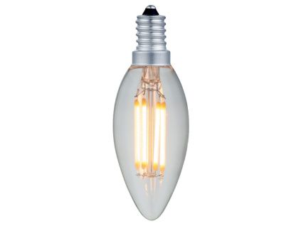 Čirá žárovka Halo Design COLORS LED Mini Kerte De Luxe E14 2W