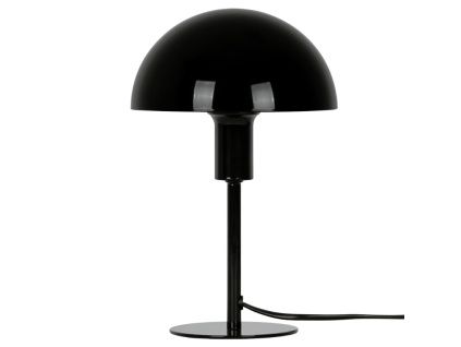 Černá kovová stolní lampa Ellen Mini