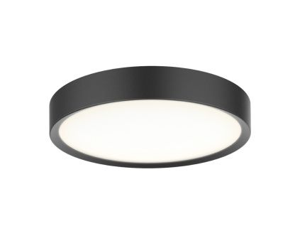 Černé plastové stropní světlo Halo Design Universal 33 cm