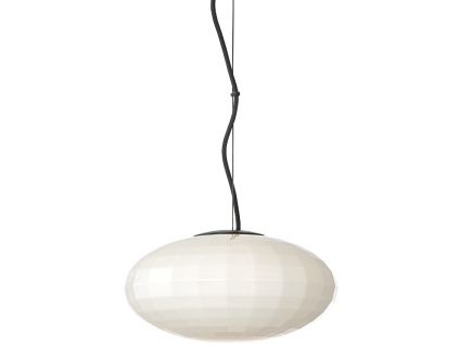 Skleněné závěsné světlo Mesh 28 cm