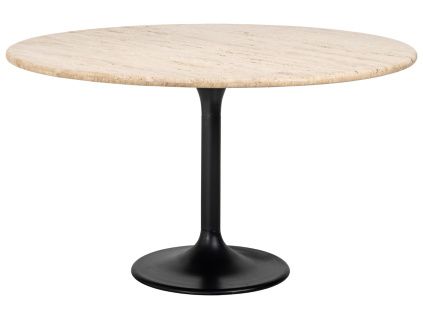 Kamenný jídelní stůl Hampton 140 cm