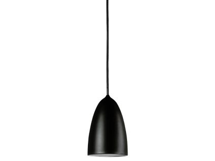 Černé kovové závěsné světlo Nexus 10 cm
