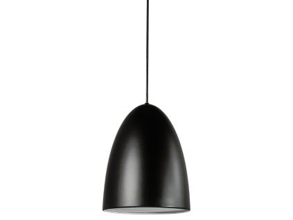 Černé kovové závěsné světlo Nexus 20 cm