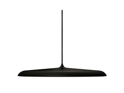 Černé kovové závěsné LED světlo Artist 40 cm