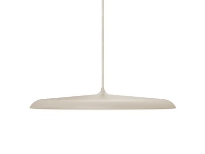 Béžové kovové závěsné LED světlo Artist 40 cm