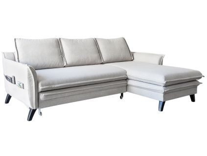 Rozkládací pohovka Charming Charlie 228 cm, pravá