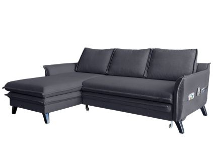 Rozkládací pohovka Charming Charlie 228 cm, levá