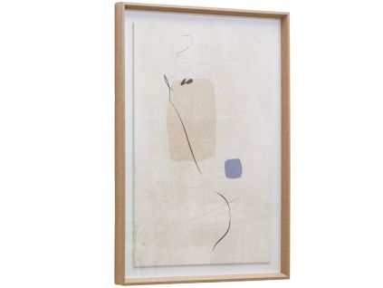 Abstraktní obraz Kave Home Sormi 70 x 50 cm
