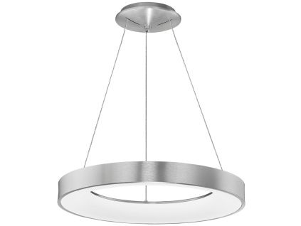 Stříbrné závěsné LED světlo Nova Luce Rando Thin 60 cm