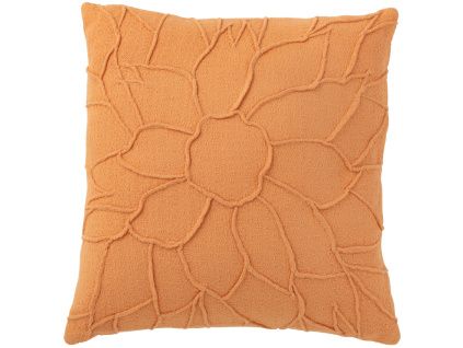 Oranžový polštář J-line Tassel 43 x 43 cm