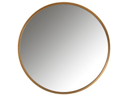 Kovové závěsné zrcadlo Maeron 110 cm