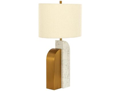 Mramorová stolní lampa Liliana