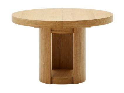 Dubový rozkládací jídelní stůl Kave Home Artis 150/200 x 150 cm