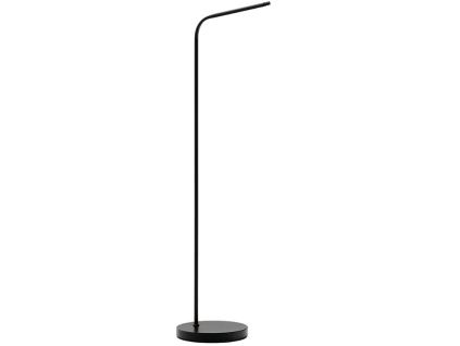 Černý kovový stojan na zahradní LED lampu Kave Home Nali