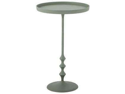 Zelený kovový odkládací stolek Bloomingville Anjou 37 cm