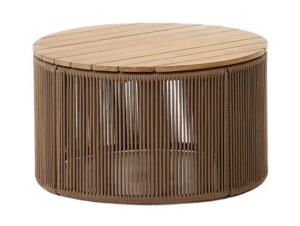 Béžový zahradní stolek Kave Home Dandara 70 cm