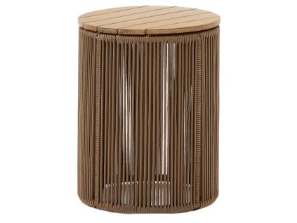 Béžový zahradní stolek Kave Home Dandara 40 cm