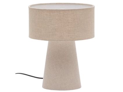 Béžová stolní lampa Kave Home Algaida