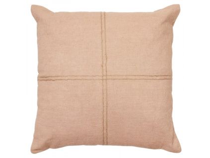 Růžový bavlněný povlak na polštář Kave Home Sulken 45 x 45 cm