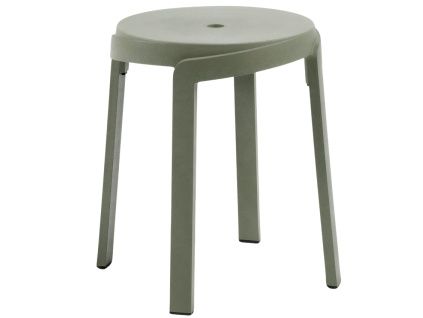 Zelená plastová zahradní stolička Stack Mini 36,5 cm