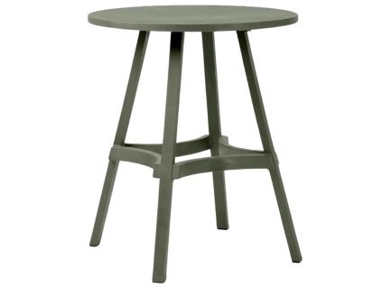 Zelený plastový zahradní barový stůl Combo 70 cm