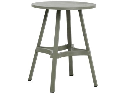 Zelený plastový zahradní barový stůl Combo 60 cm