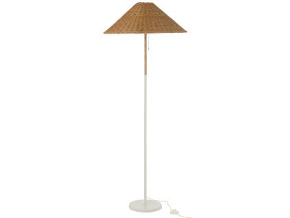 Ratanová stojací lampa J-line Roowa 154 cm
