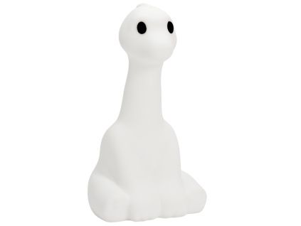 Bílá plastová dětská LED lampa Mr. Maria Nova 30 cm