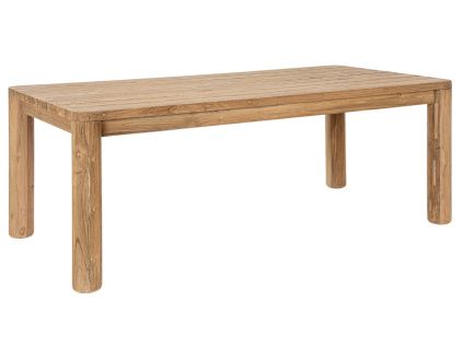 Teakový zahradní jídelní stůl Maverick 200 x 100 cm