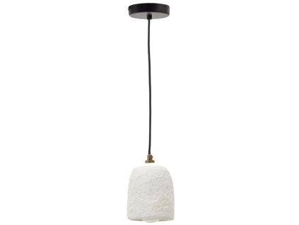 Bílé závěsné světlo Kave Home Ullaro 11,5 cm