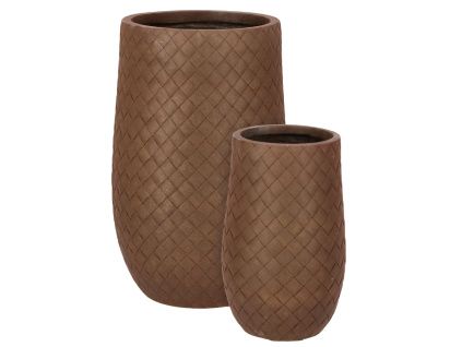 Set zahradní květináčů Rhombus 55/75 cm