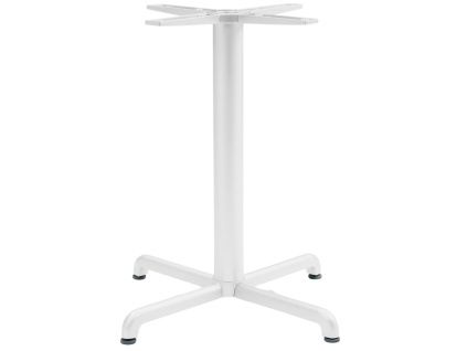 Bílá hliníková stolová podnož Calice 72 cm