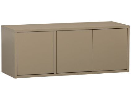 Světle hnědý dřevěný TV stolek Tina 120 x 44 cm
