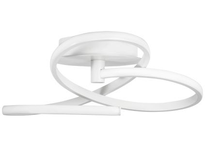 Bílé kovové stropní LED světlo Nova Luce Fusion 51 cm