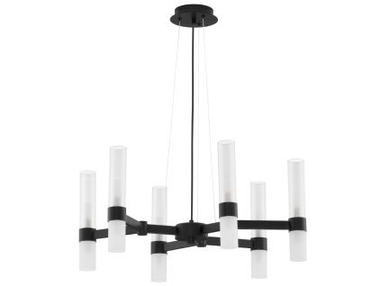 Skleněné závěsné světlo Nova Luce Century 70 cm