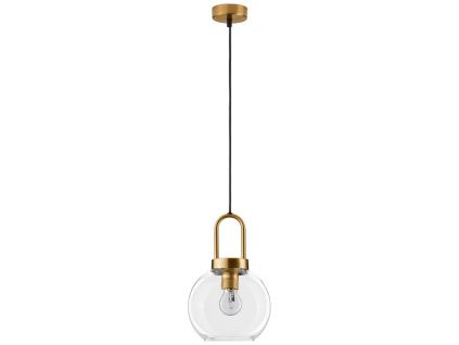 Skleněné závěsné světlo Nova Luce Irvine 20 cm