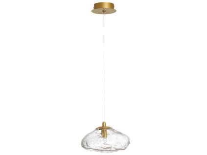 Skleněné závěsné světlo Nova Luce King 20 cm