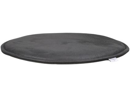 Černý koženkový podsedák ROWICO FULTON 38 cm