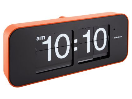 Oranžové hodiny Bold