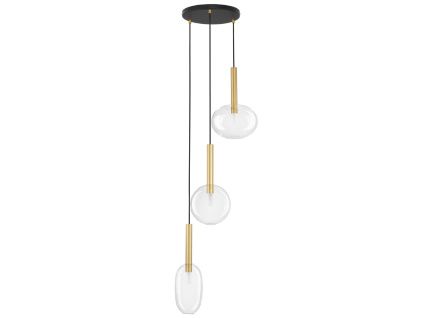 Závěsné skleněné světlo Nova Luce Amelia 50 cm
