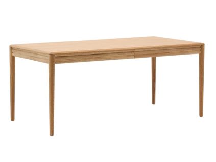 Dubový rozkládací jídelní stůl Kave Home Lenon 160-200 x 90 cm