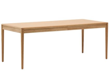 Dubový rozkládací jídelní stůl Kave Home Lenon 200-280 x 90 cm
