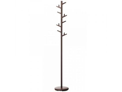 Hnědý kovový stojací věšák Yamazaki Branch 176 cm